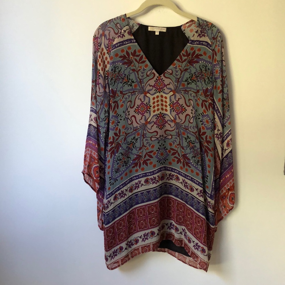 Gorgeous silk dress.